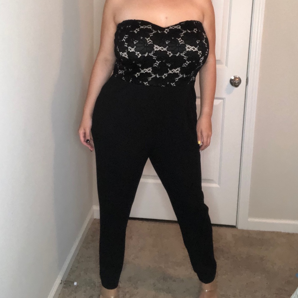 Strapless Jumpsuit